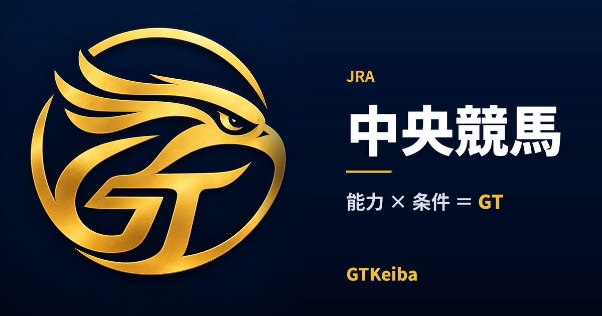 GTKeiba 中央競馬 能力 × 条件 ＝ GT